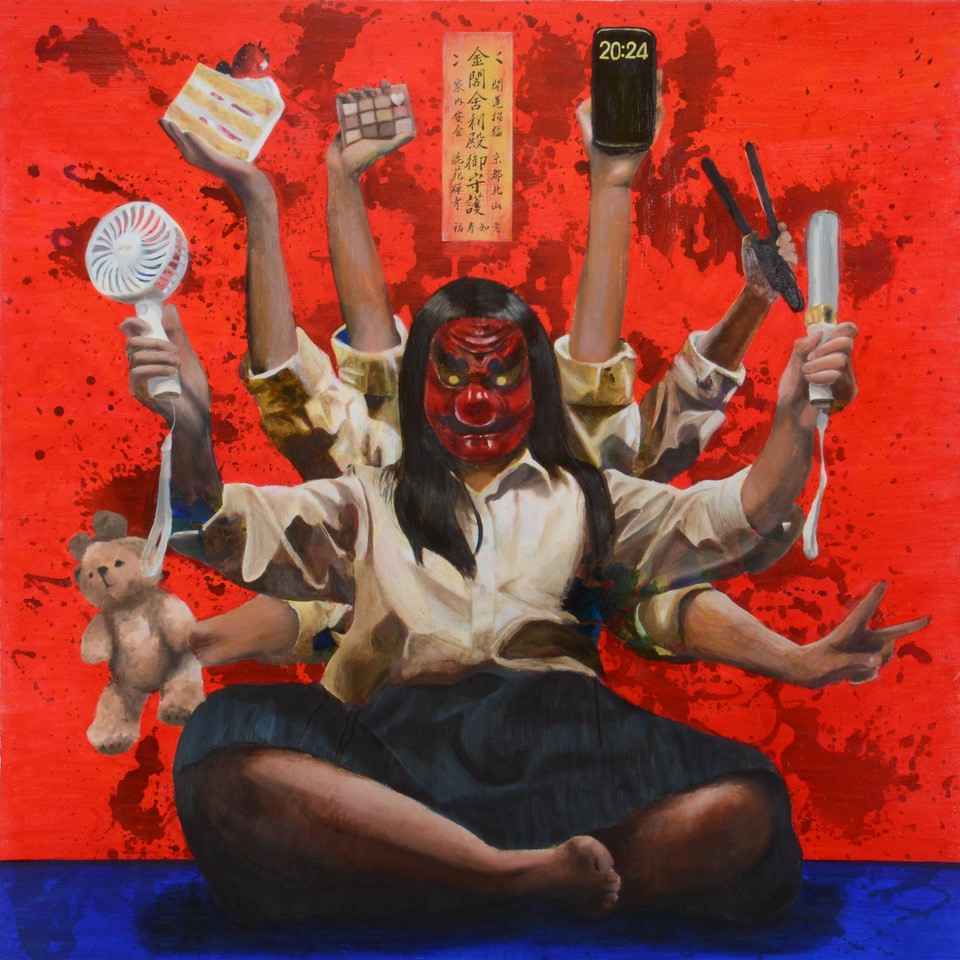 私の中の不動明王_　美術部３年_八木寧久